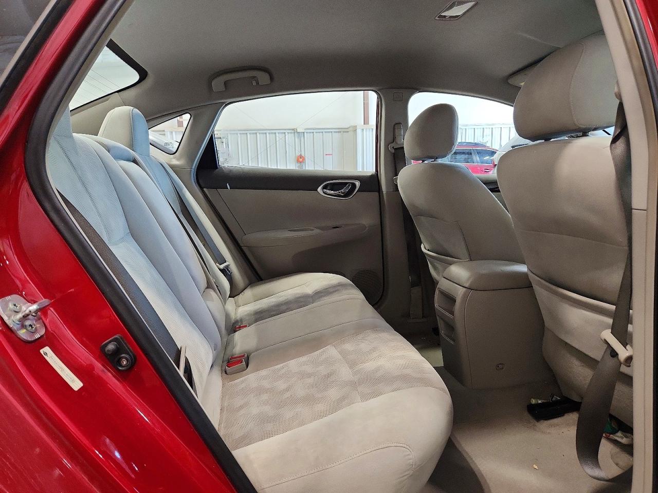 2013 Nissan Sentra S Red vin: 3N1AB7AP0DL622533