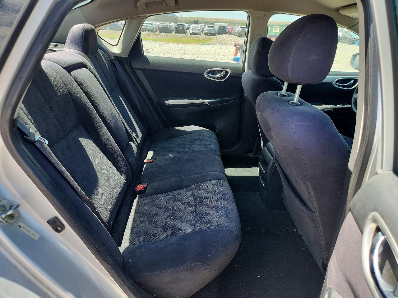 2013 Nissan Sentra S Silver vin: 3N1AB7AP0DL649571