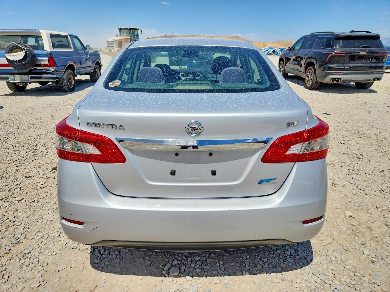 2013 Nissan Sentra S Silver vin: 3N1AB7AP0DL649571