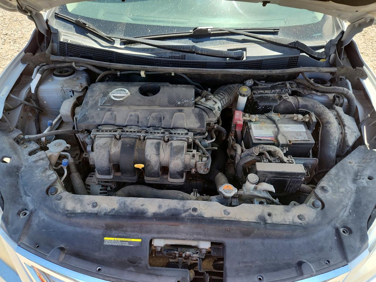 2013 Nissan Sentra S Silver vin: 3N1AB7AP0DL649571