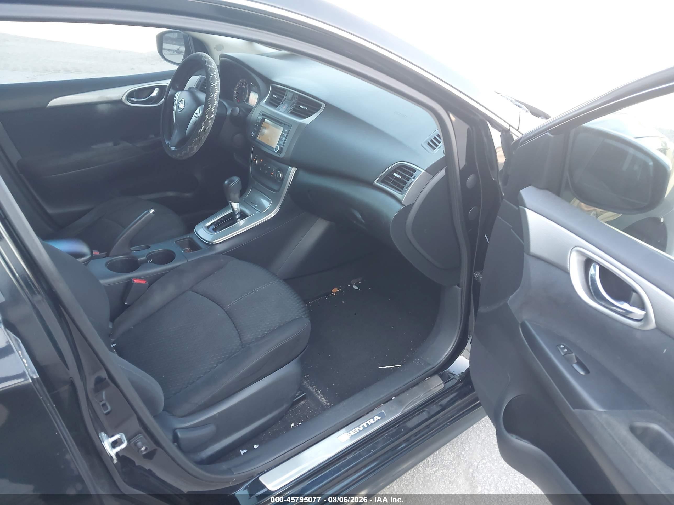 2013 Nissan Sentra Sr Black vin: 3N1AB7AP0DL650347