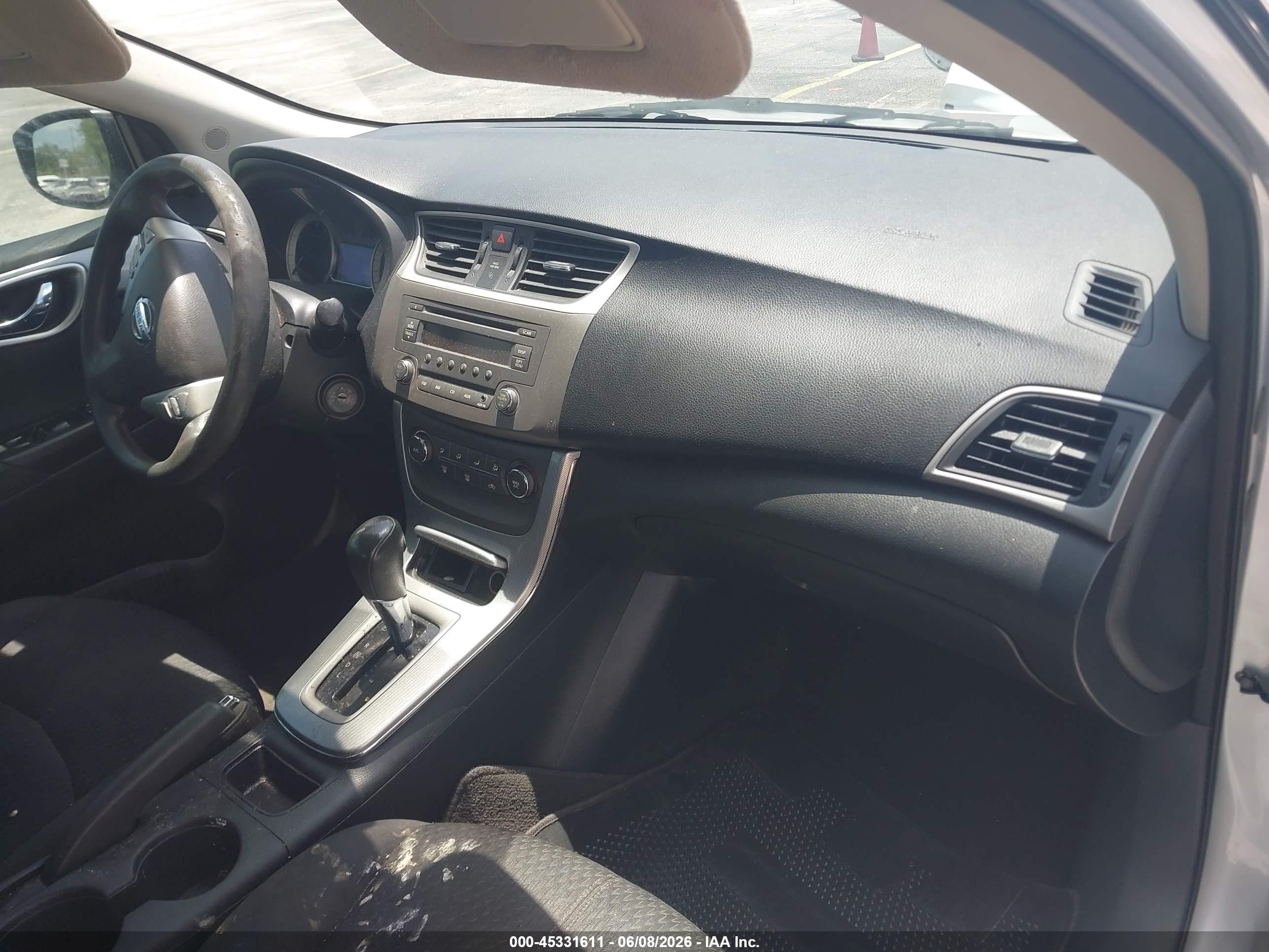 2013 Nissan Sentra Sr Silver vin: 3N1AB7AP0DL670386