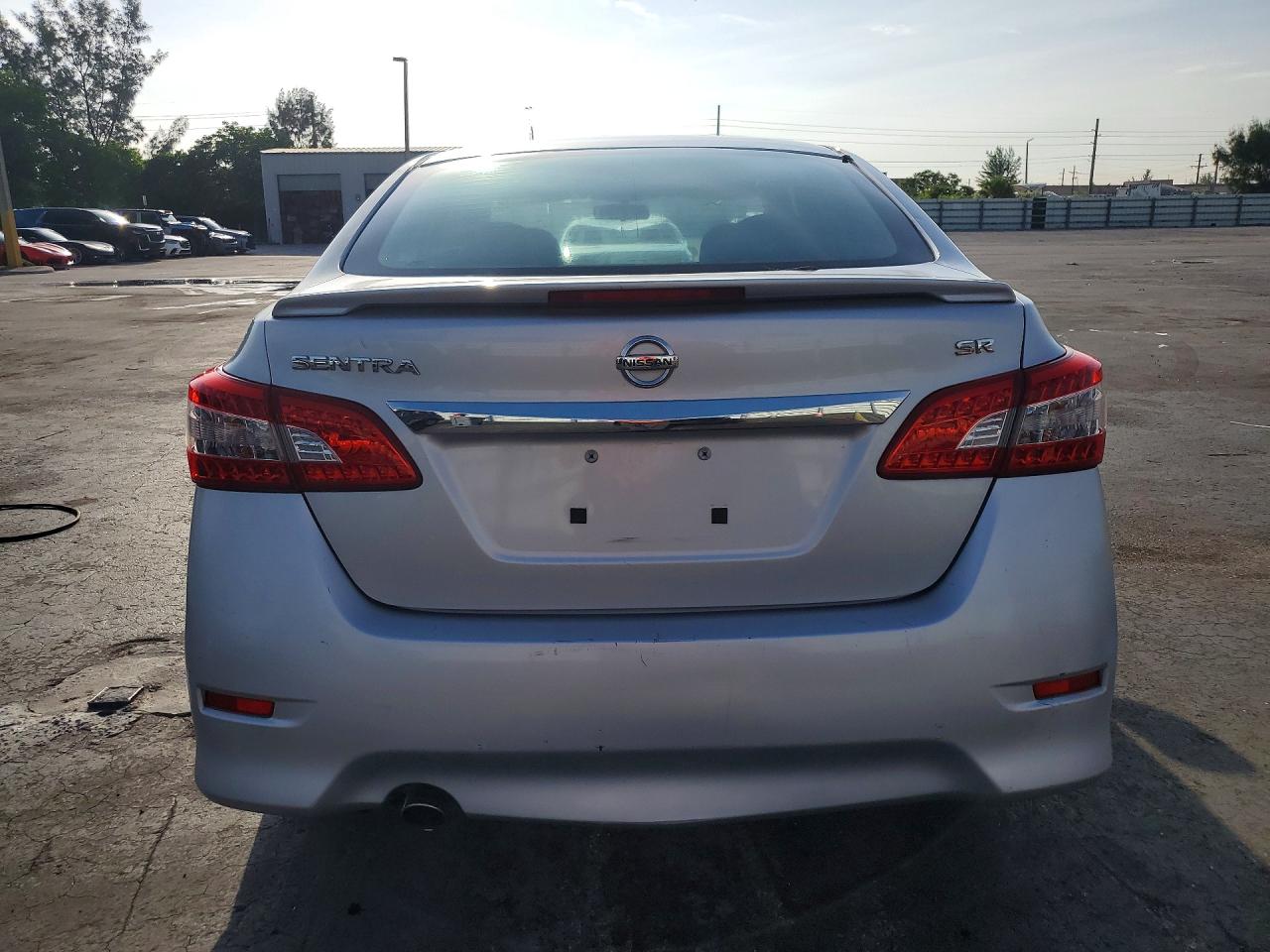 2013 Nissan Sentra S Silver vin: 3N1AB7AP0DL670386
