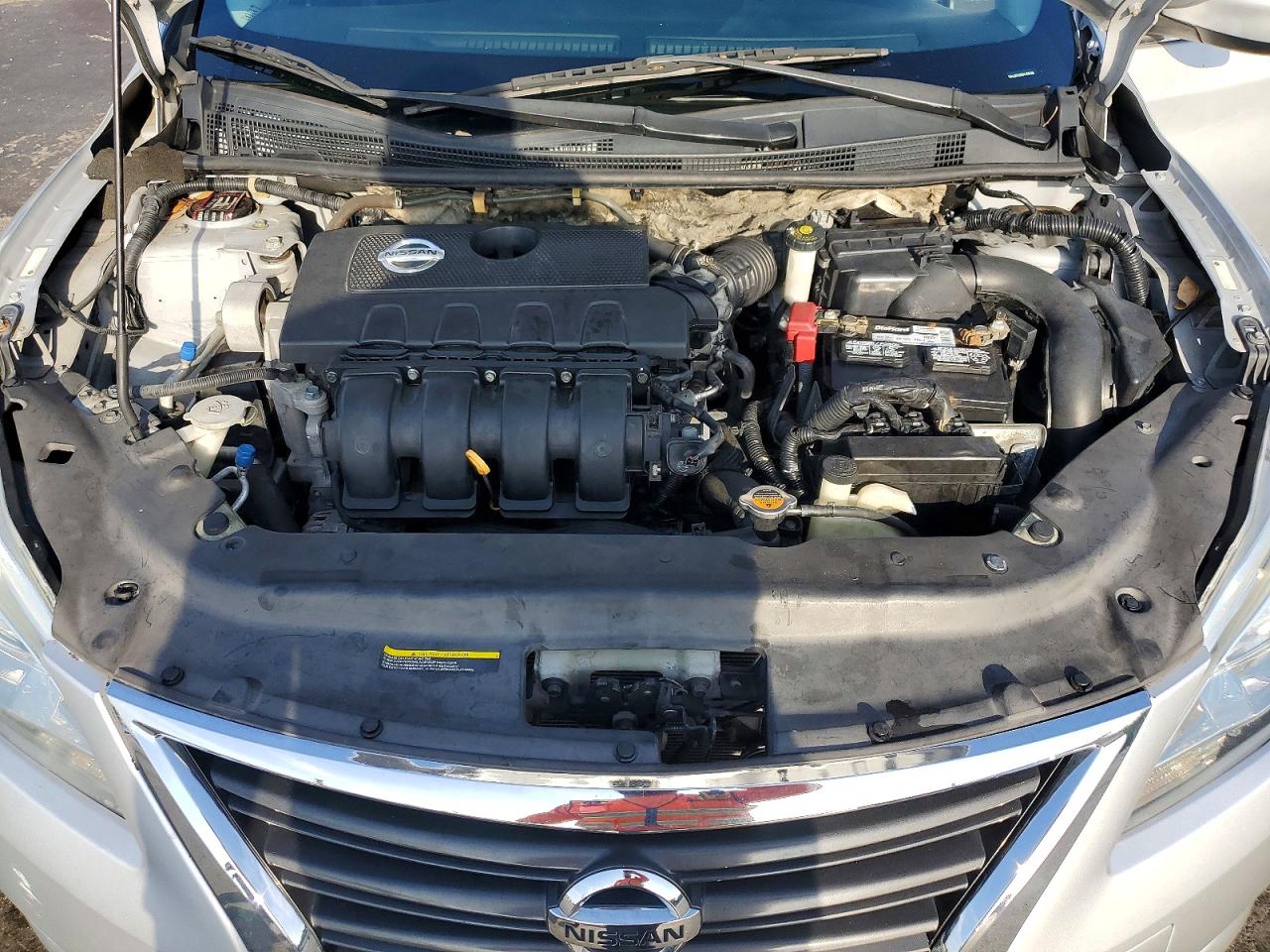 2013 Nissan Sentra S Silver vin: 3N1AB7AP0DL670386
