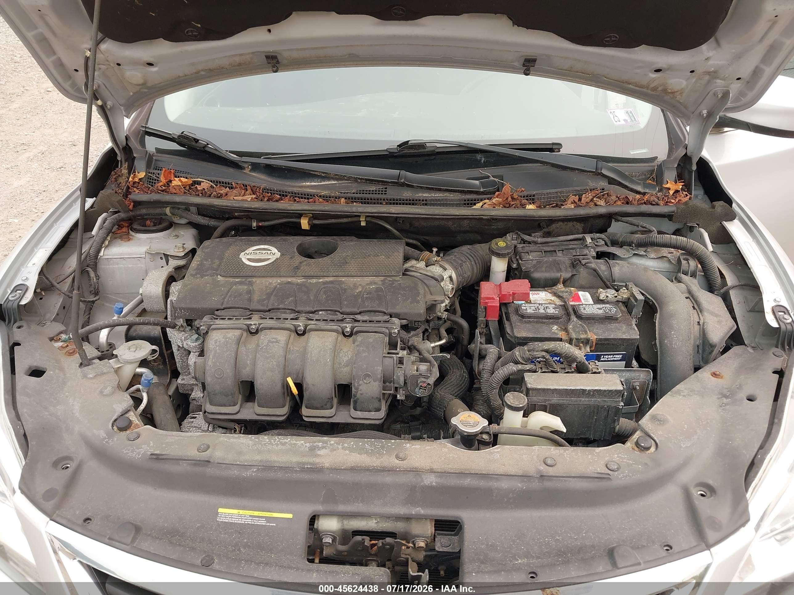 2013 Nissan Sentra Sr Silver vin: 3N1AB7AP0DL675877