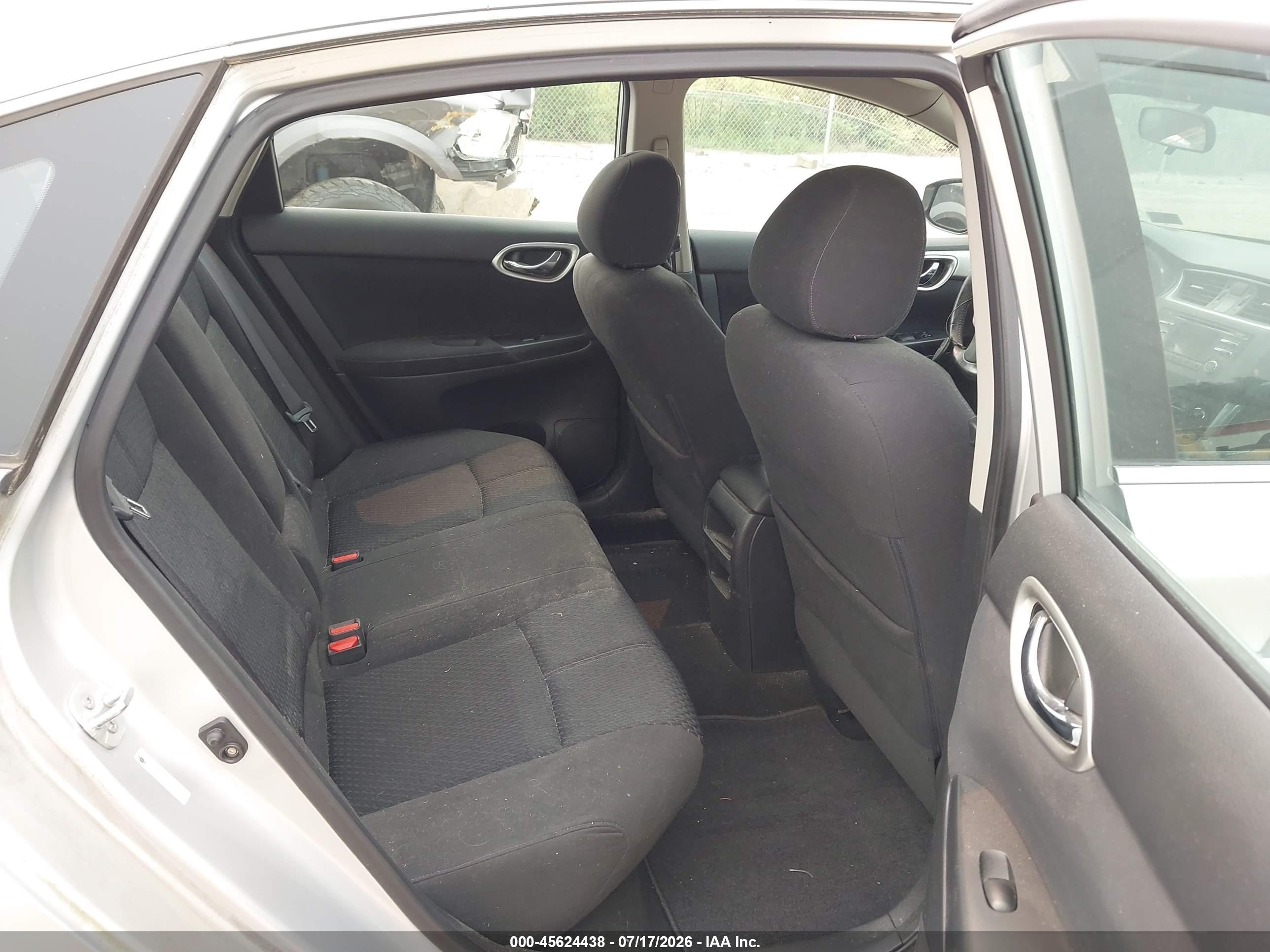 2013 Nissan Sentra Sr Silver vin: 3N1AB7AP0DL675877