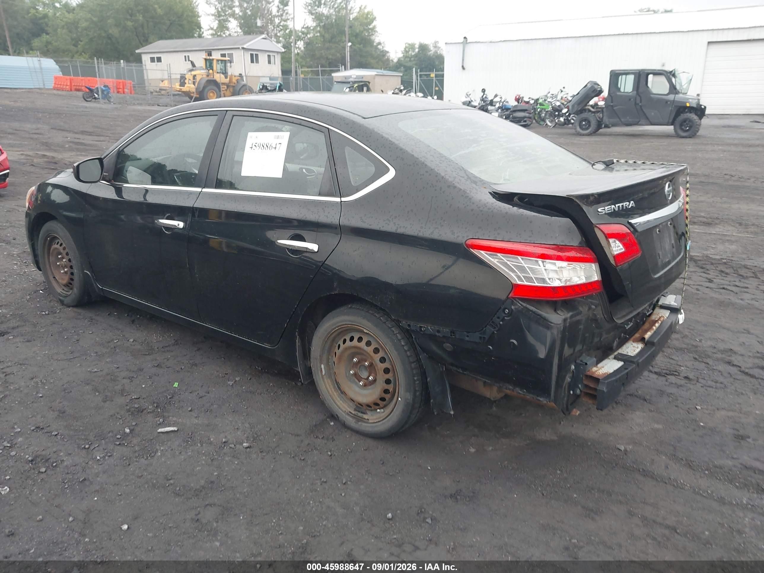 2013 Nissan Sentra Fe+ Sv Black vin: 3N1AB7AP0DL684773