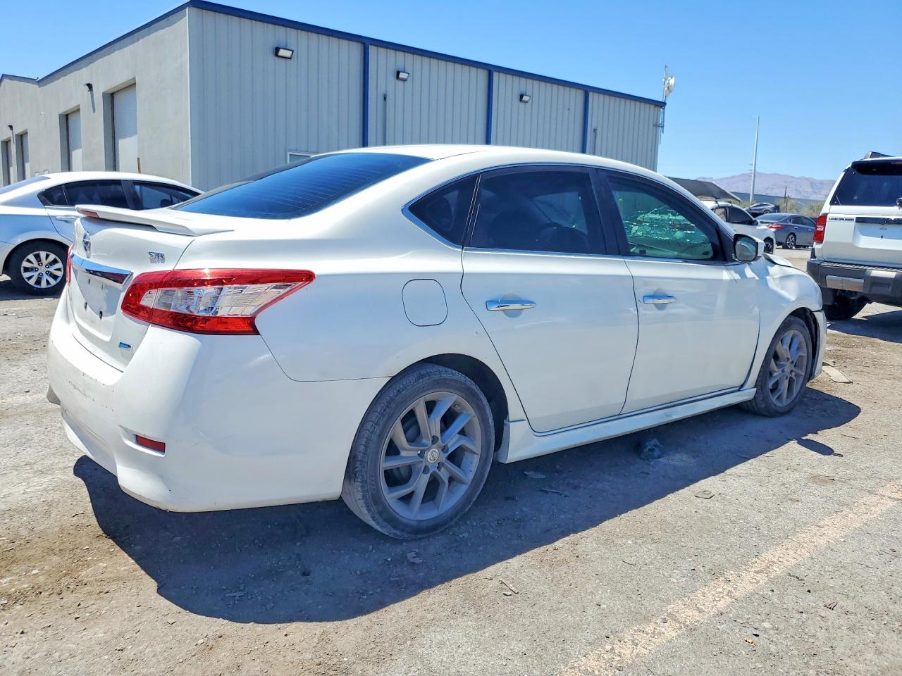 2013 Nissan Sentra S White vin: 3N1AB7AP0DL686314