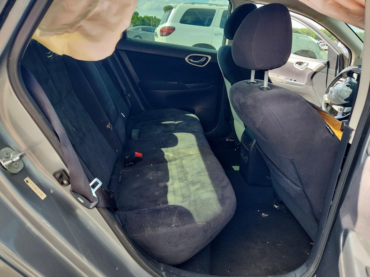 2013 Nissan Sentra Gray vin: 3N1AB7AP0DL687592