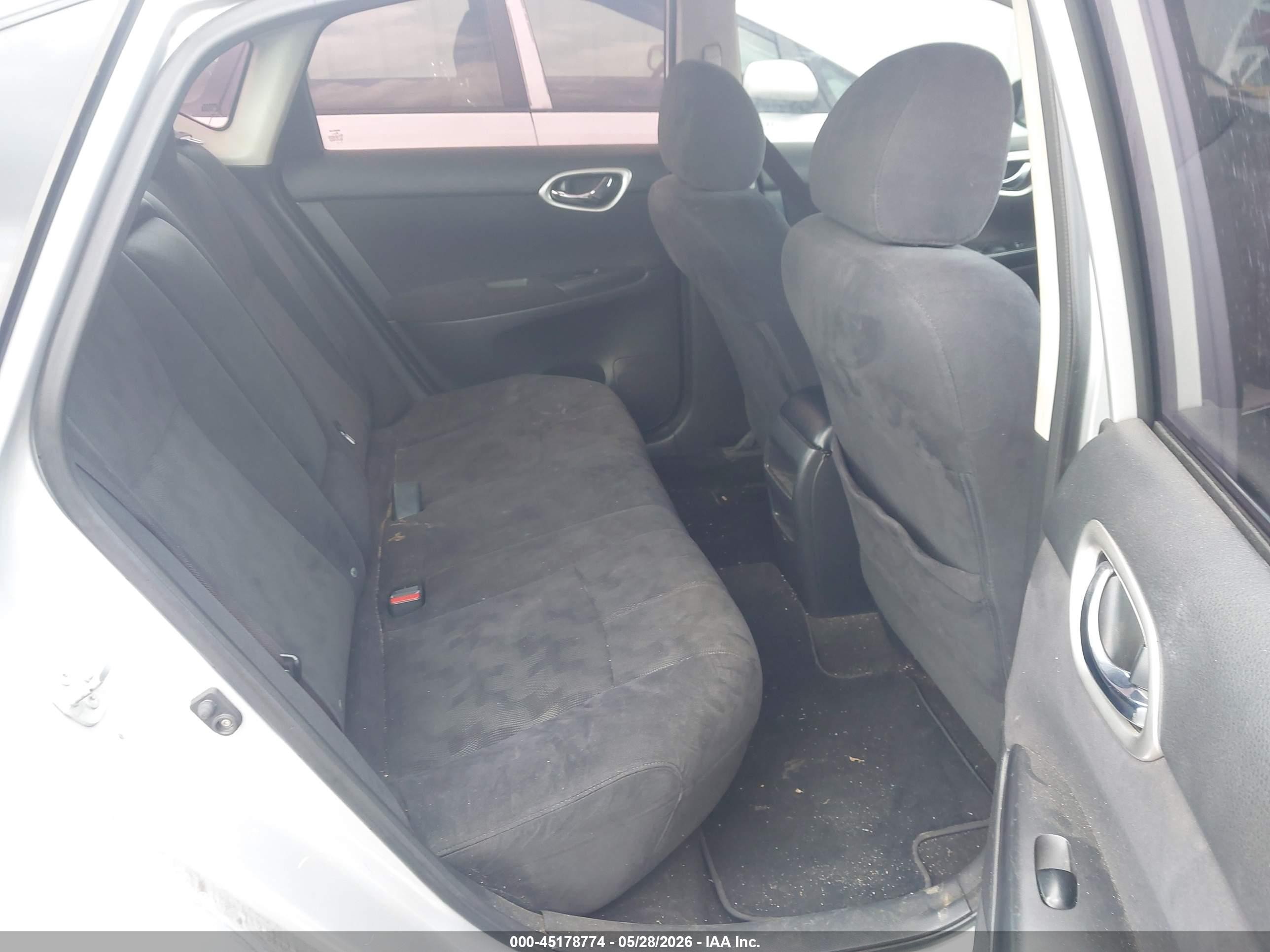 2013 Nissan Sentra Sv Gray vin: 3N1AB7AP0DL691478