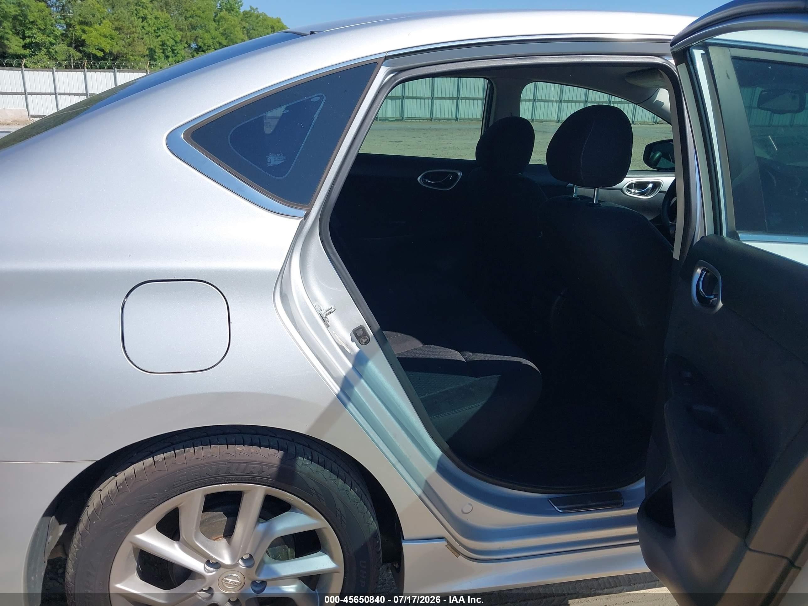 2013 Nissan Sentra Sr Silver vin: 3N1AB7AP0DL693957