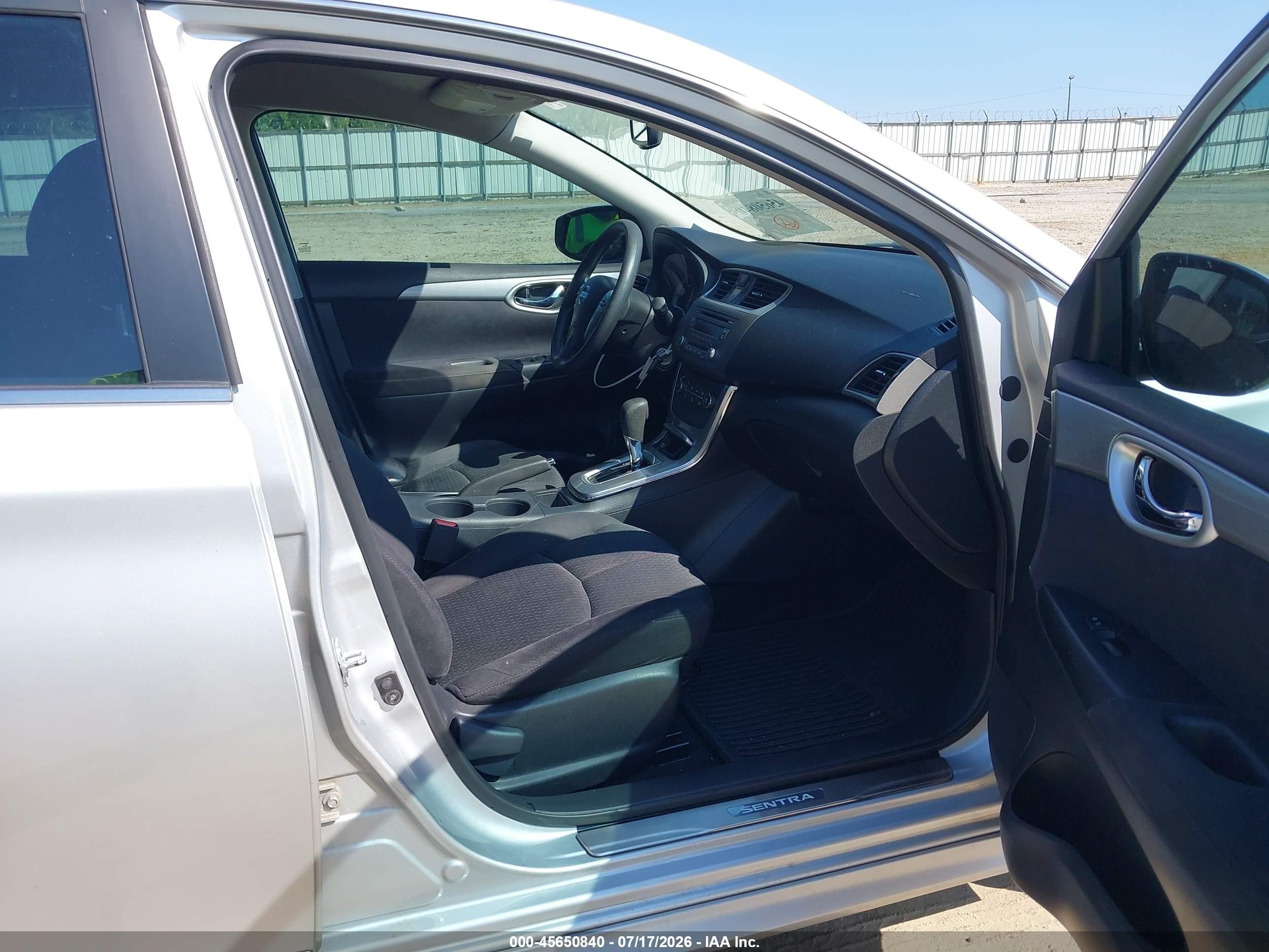 2013 Nissan Sentra Sr Silver vin: 3N1AB7AP0DL693957