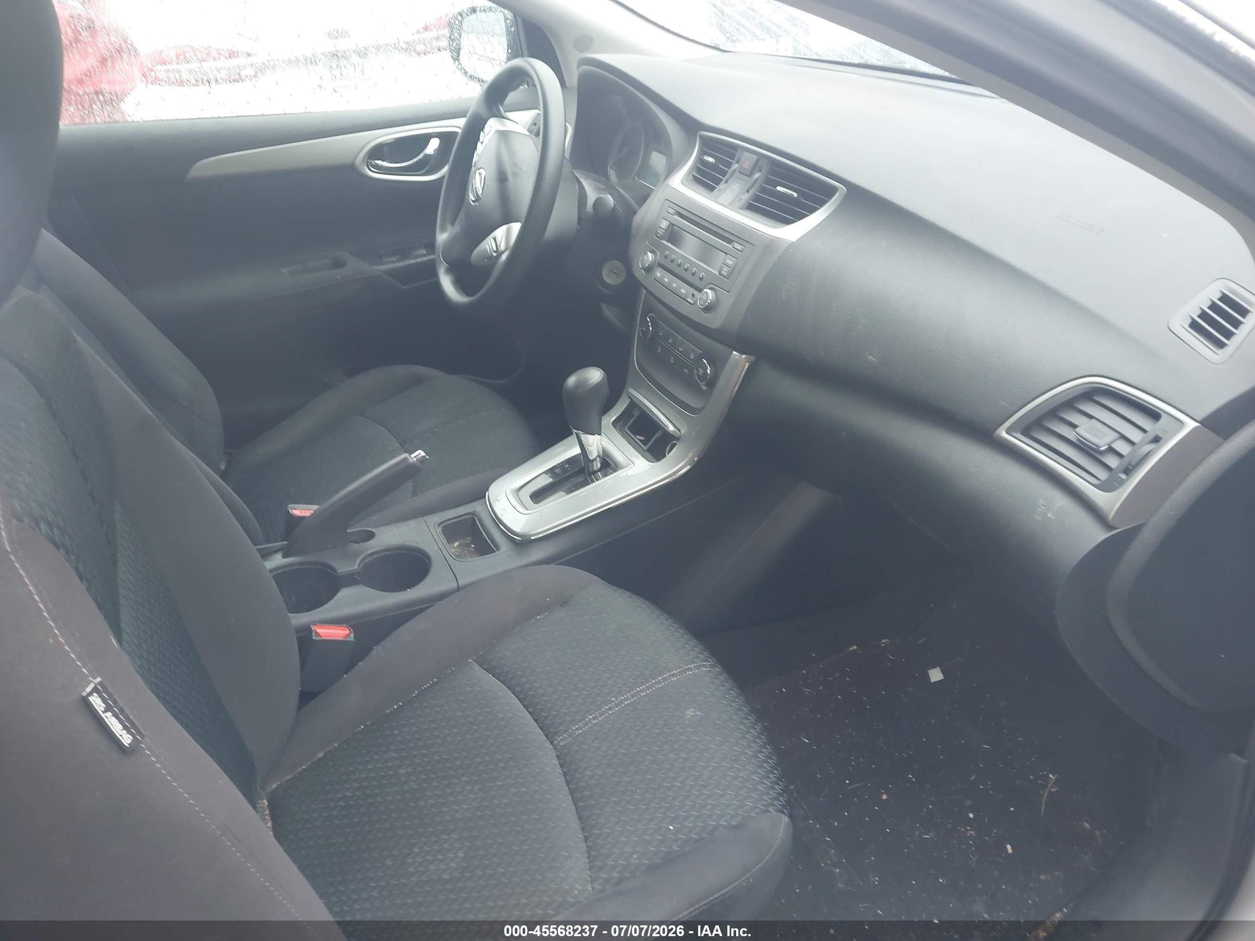 2013 Nissan Sentra Sr Silver vin: 3N1AB7AP0DL707131