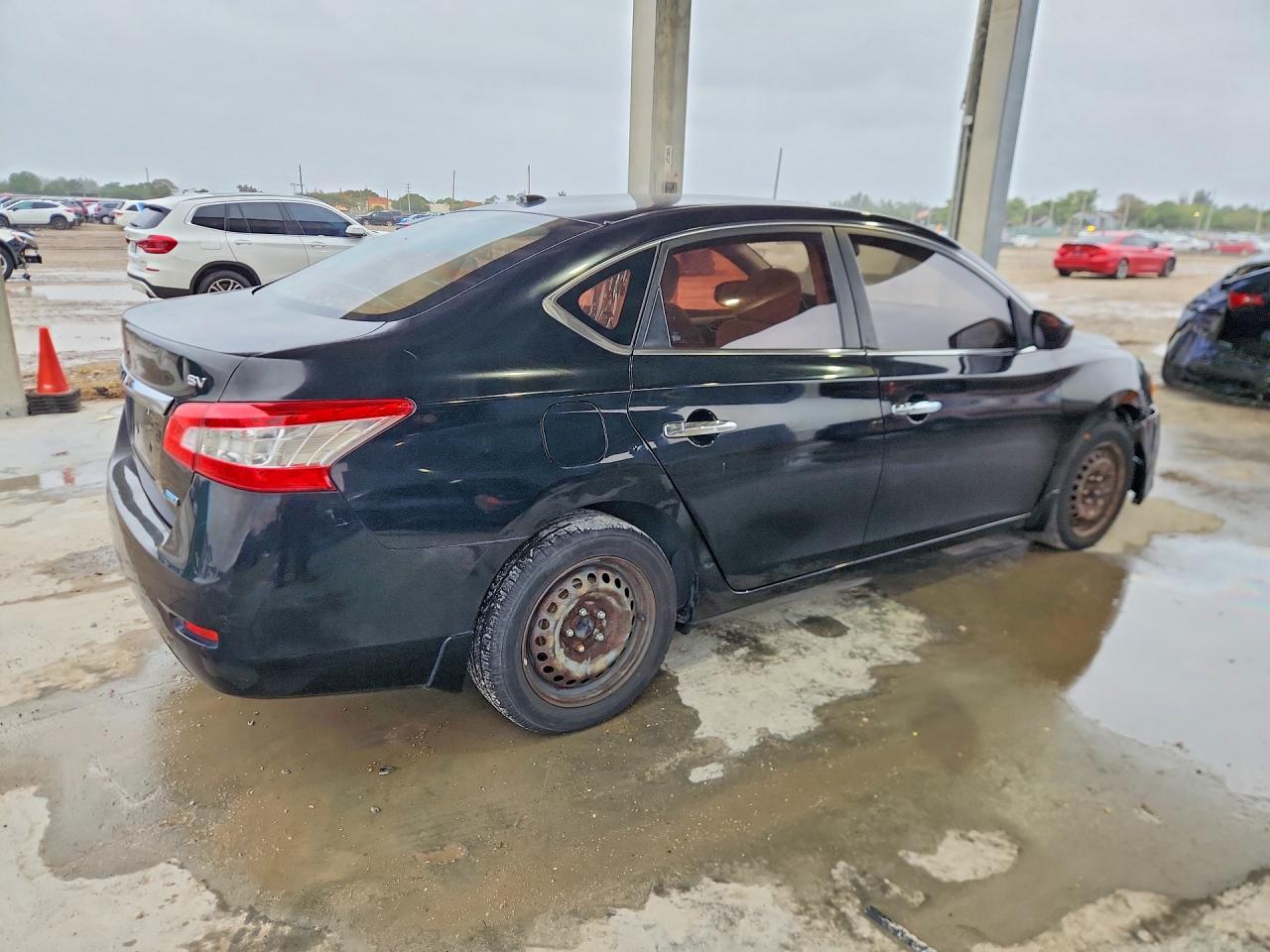 2013 Nissan Sentra S Black vin: 3N1AB7AP0DL708831