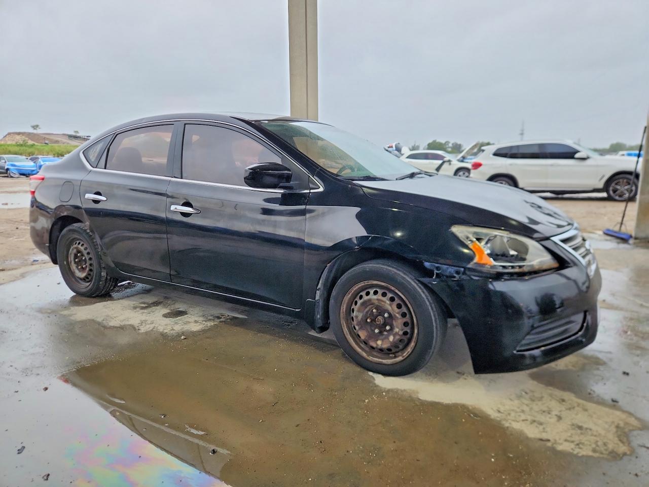 2013 Nissan Sentra S Black vin: 3N1AB7AP0DL708831