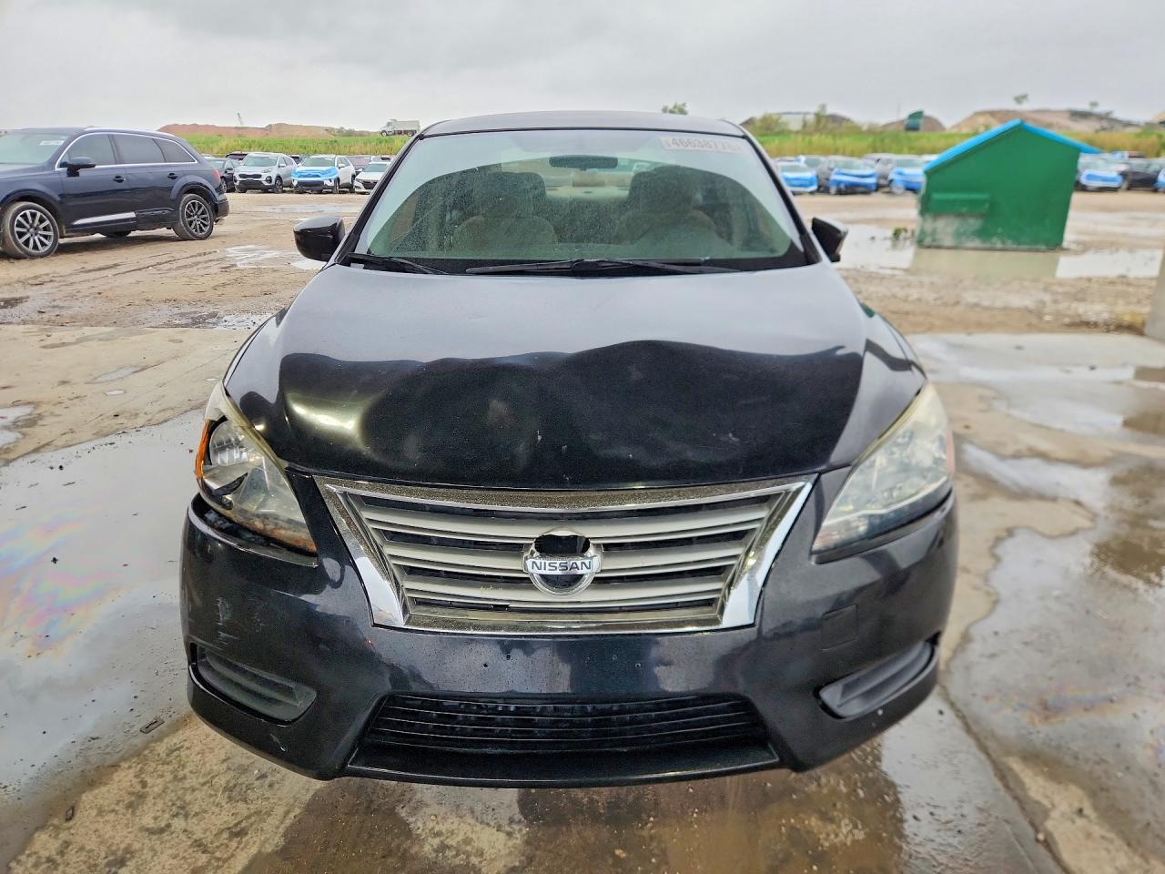 2013 Nissan Sentra S Black vin: 3N1AB7AP0DL708831