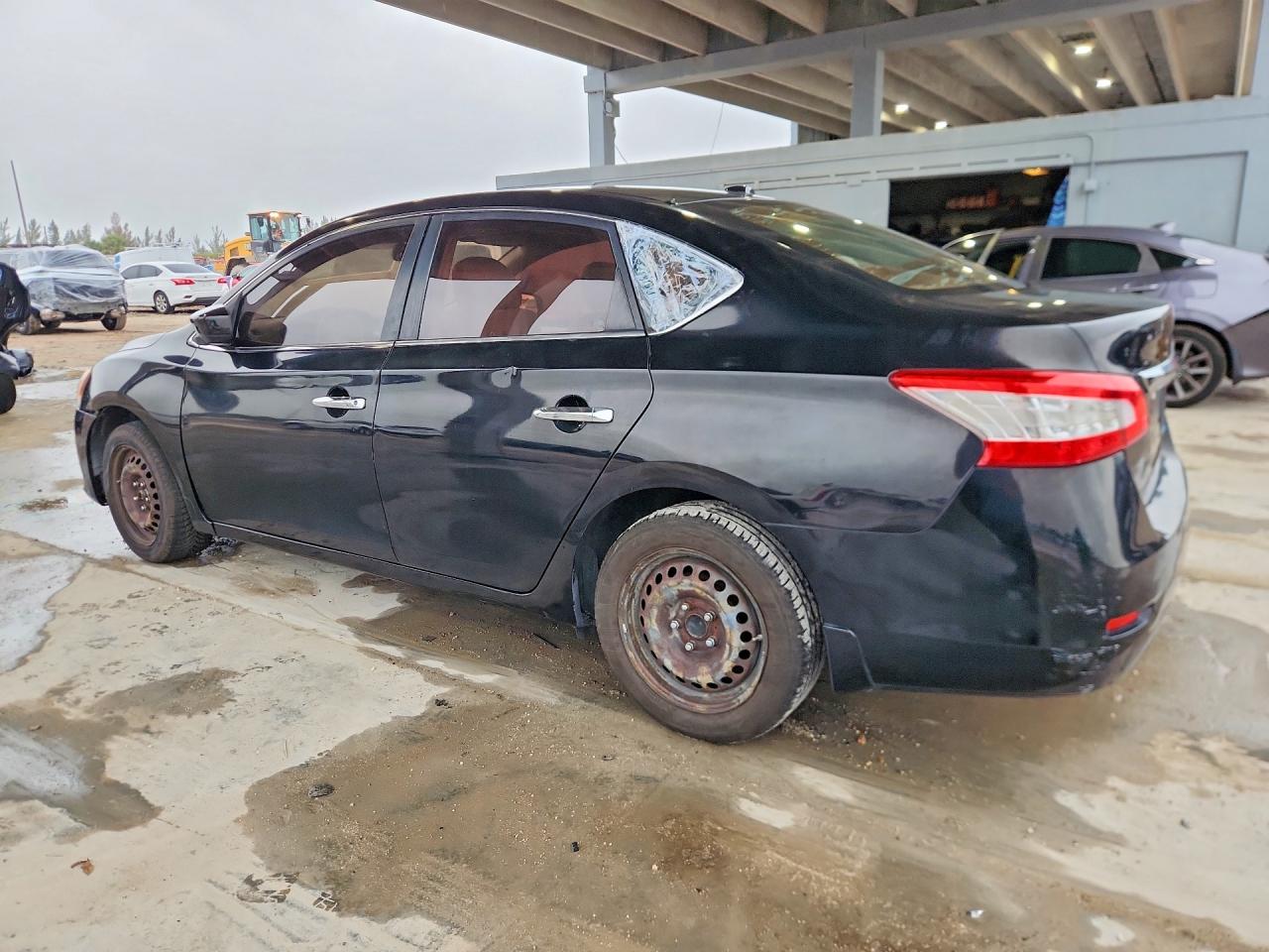 2013 Nissan Sentra S Black vin: 3N1AB7AP0DL708831