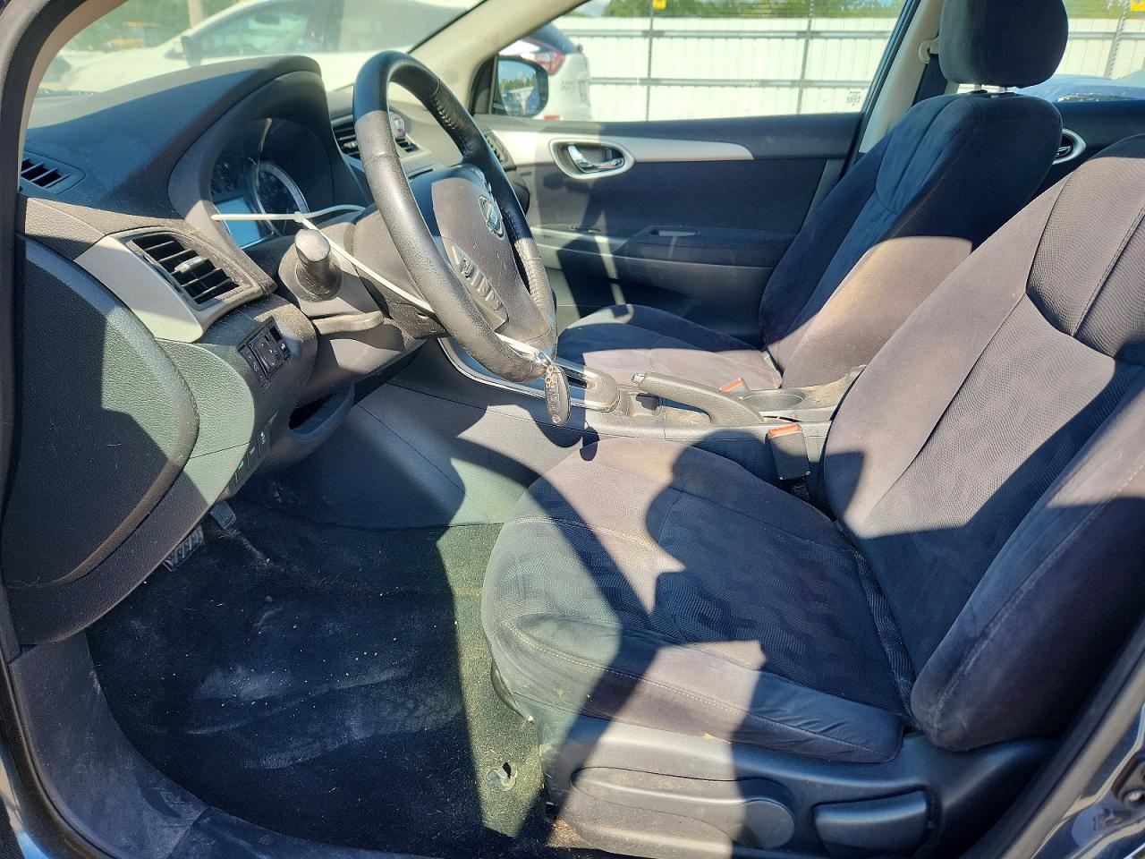 2013 Nissan Sentra S Синий vin: 3N1AB7AP0DL711423