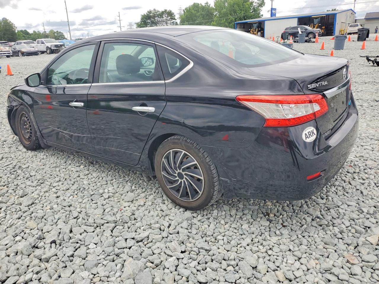 2013 Nissan Sentra S Black vin: 3N1AB7AP0DL711728