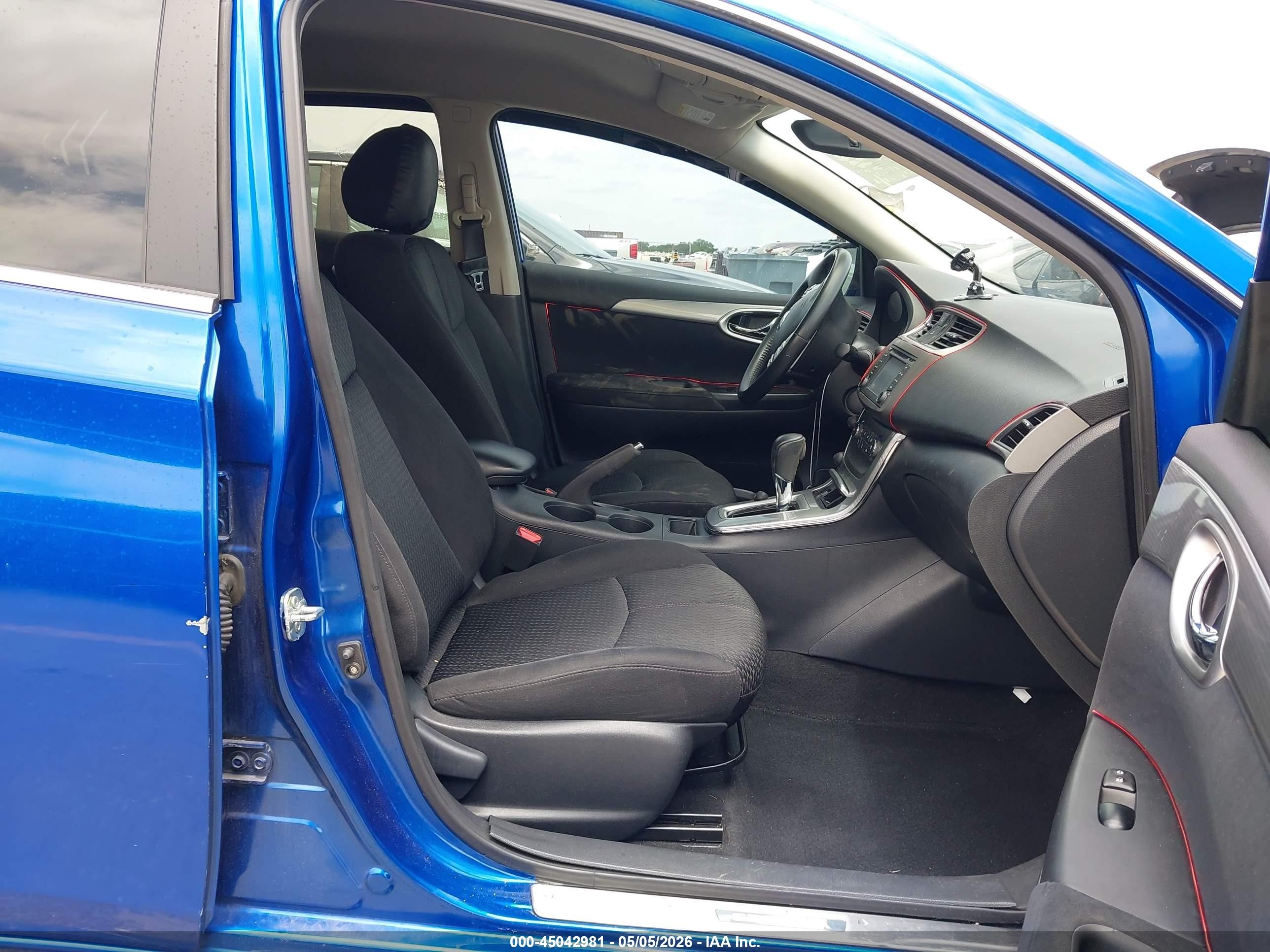 2013 Nissan Sentra Sr Синий vin: 3N1AB7AP0DL716119