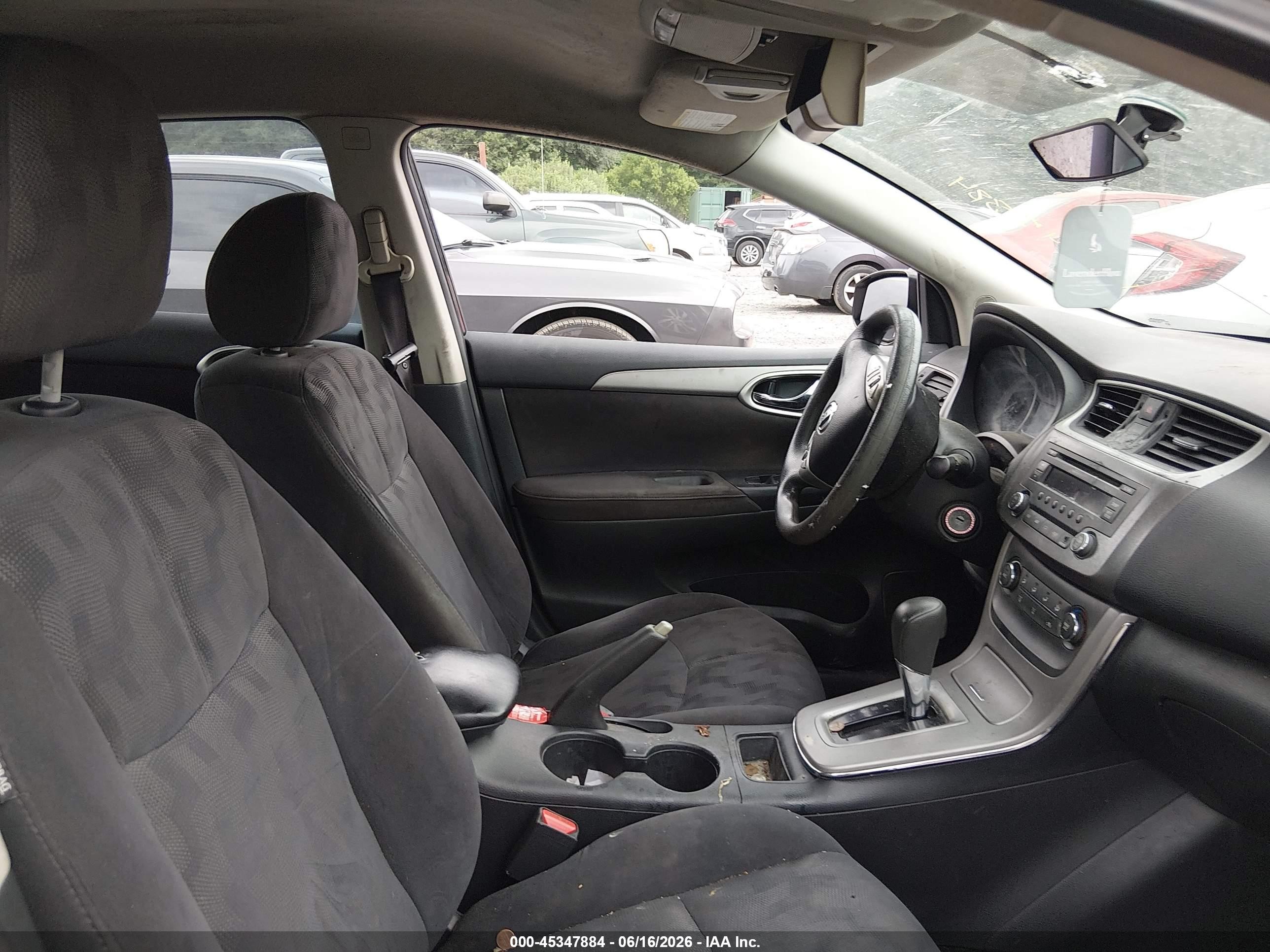 2013 Nissan Sentra Sv Black vin: 3N1AB7AP0DL718081