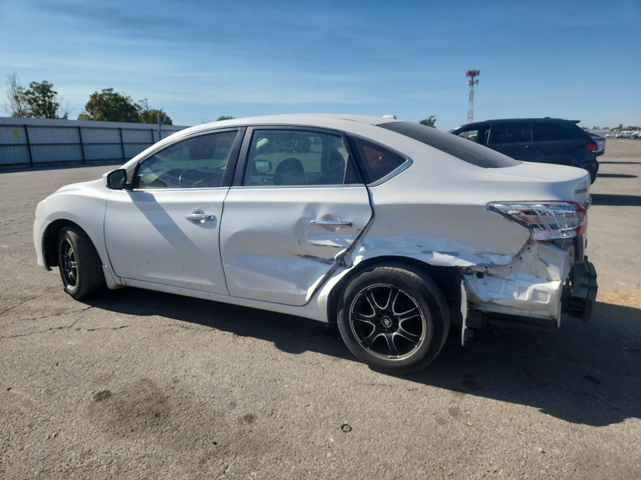 2013 Nissan Sentra S White vin: 3N1AB7AP0DL732093