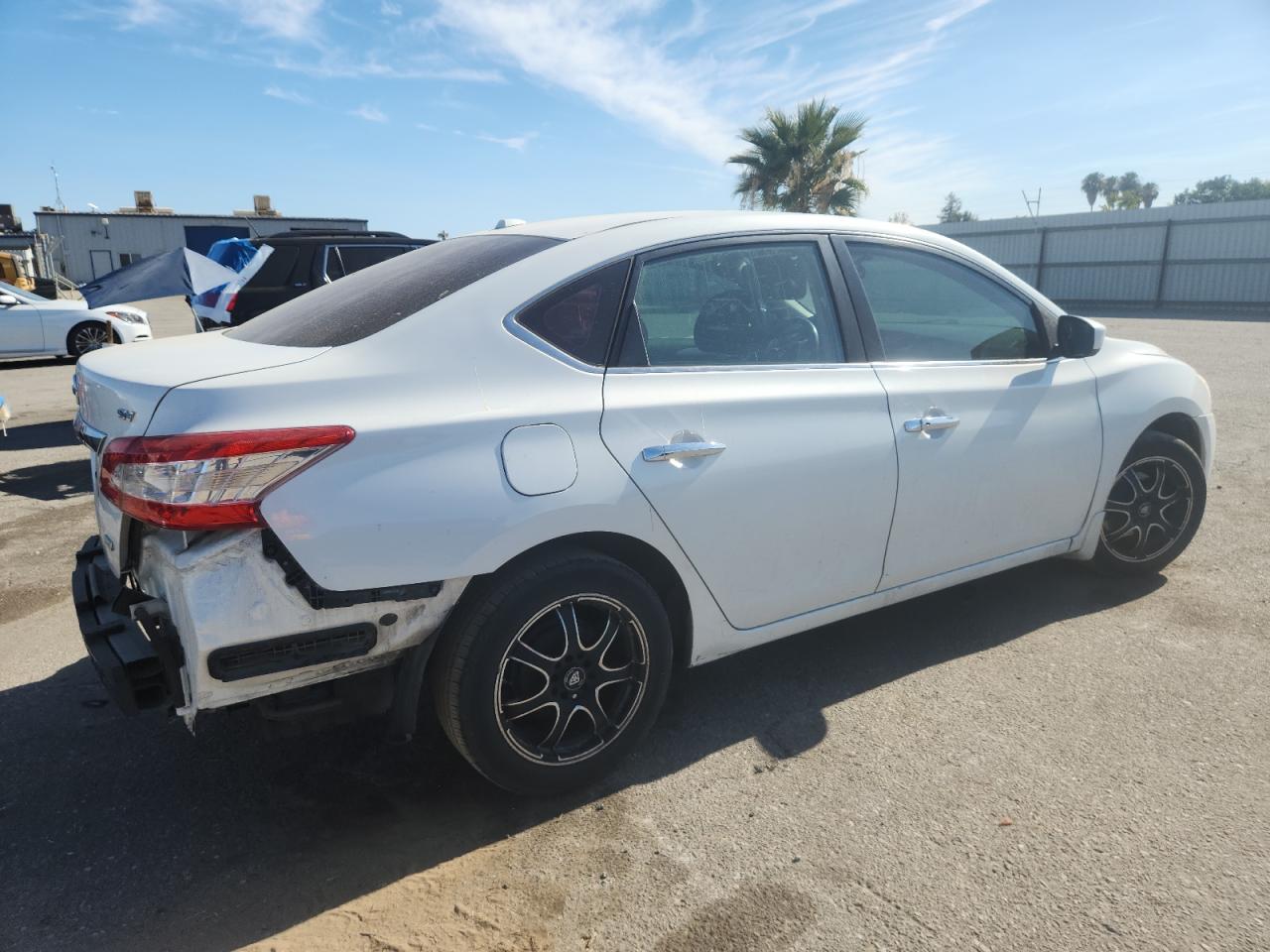2013 Nissan Sentra S White vin: 3N1AB7AP0DL732093