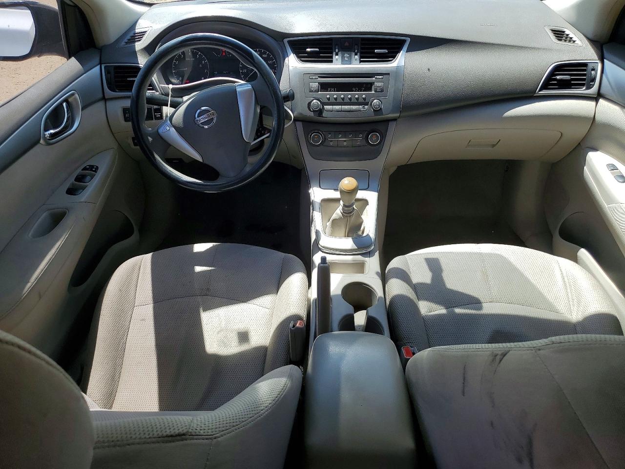 2013 Nissan Sentra S Серебряный vin: 3N1AB7AP0DL736452