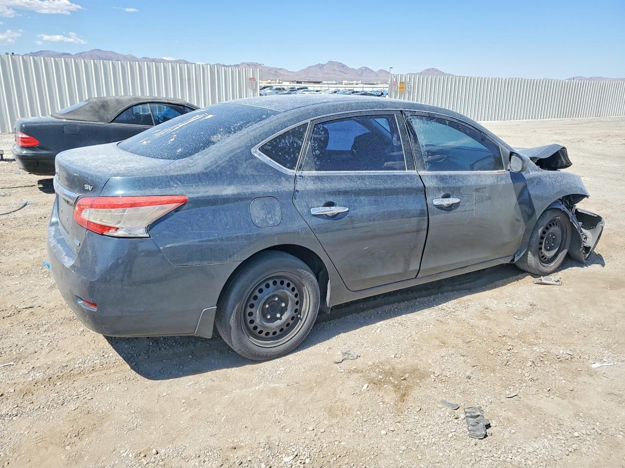 2013 Nissan Sentra S Blue vin: 3N1AB7AP0DL744194