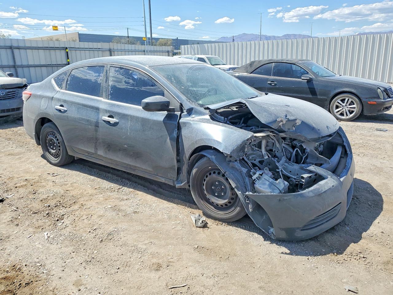 2013 Nissan Sentra S Blue vin: 3N1AB7AP0DL744194