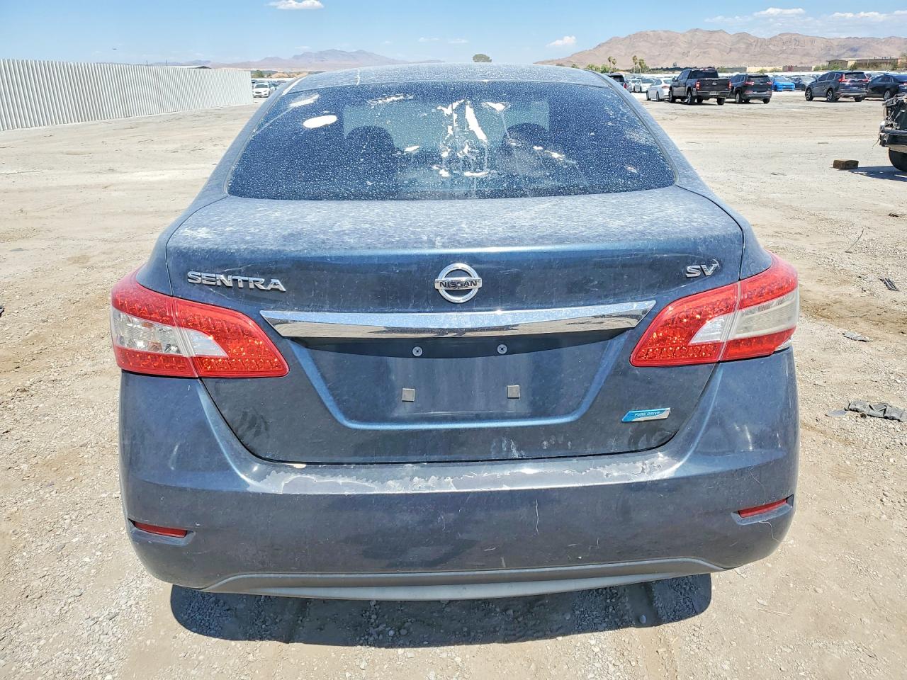 2013 Nissan Sentra S Blue vin: 3N1AB7AP0DL744194