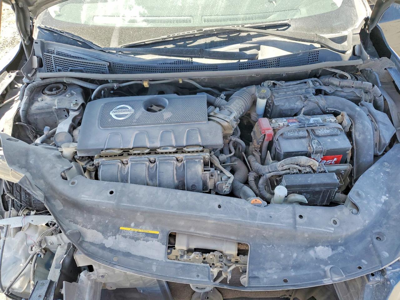 2013 Nissan Sentra S Blue vin: 3N1AB7AP0DL744194