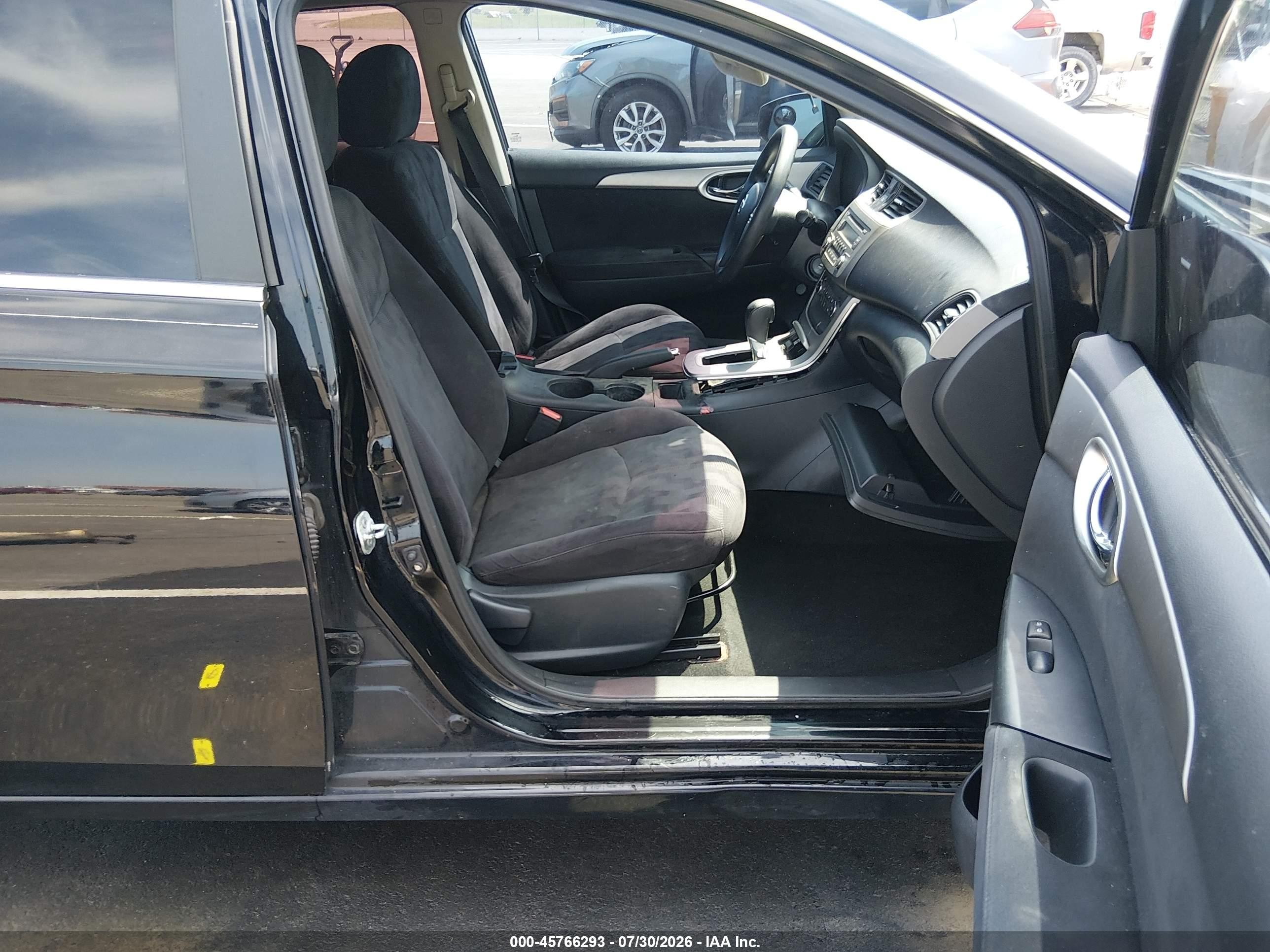 2013 Nissan Sentra S/sv/sr/sl Black vin: 3N1AB7AP0DL746463