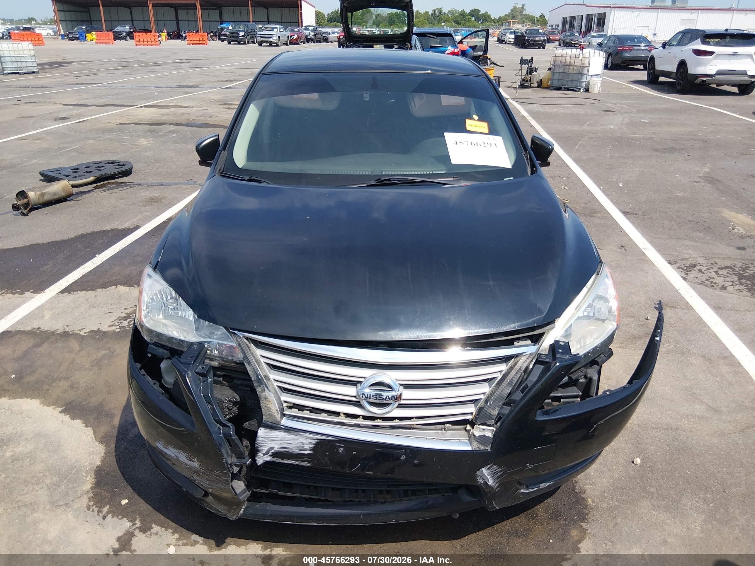 2013 Nissan Sentra S/sv/sr/sl Black vin: 3N1AB7AP0DL746463