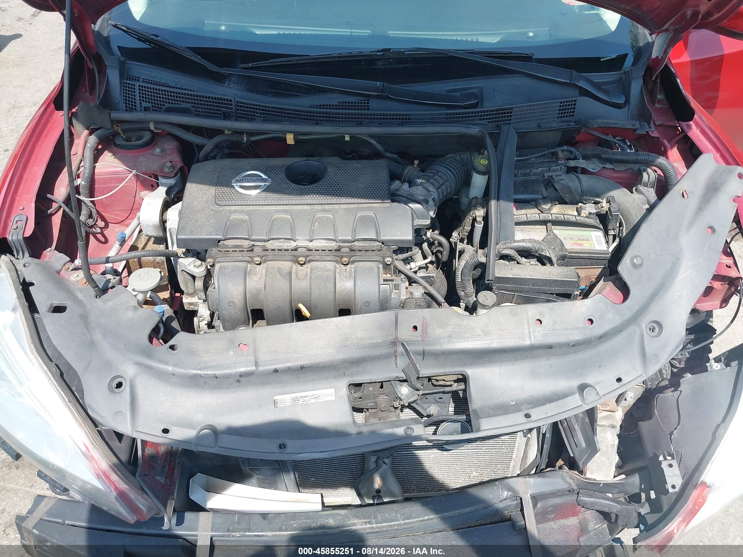 2013 Nissan Sentra Sl Красный vin: 3N1AB7AP0DL751033