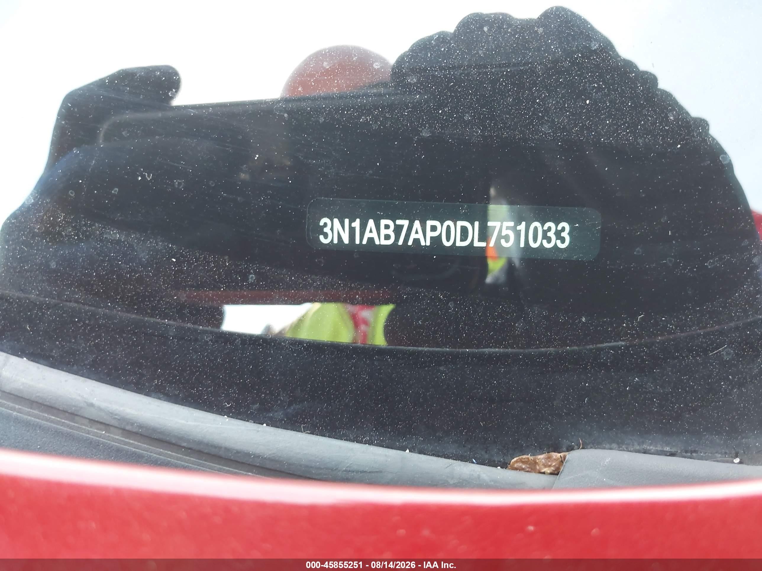 2013 Nissan Sentra Sl Красный vin: 3N1AB7AP0DL751033
