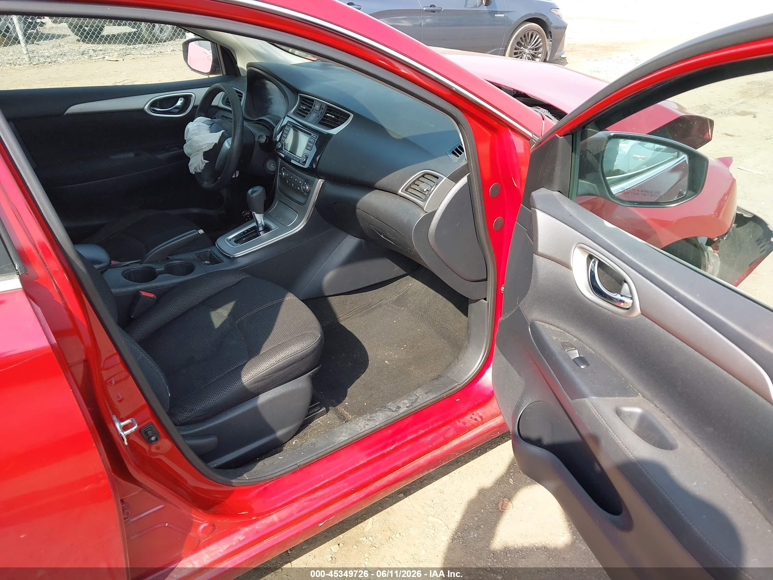 2013 Nissan Sentra S Burgundy vin: 3N1AB7AP0DL753316