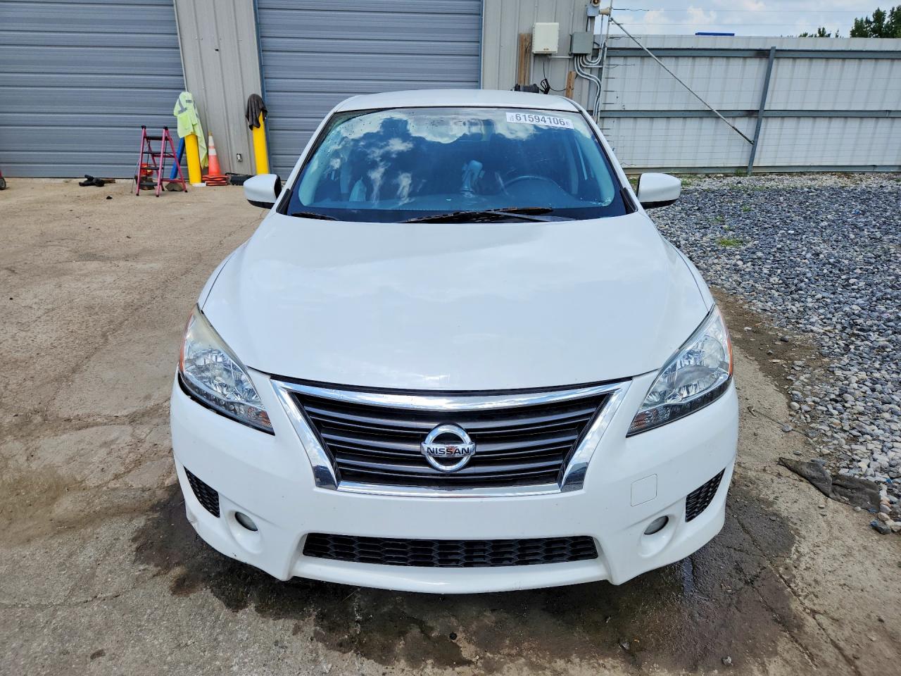 2013 Nissan Sentra S White vin: 3N1AB7AP0DL756149