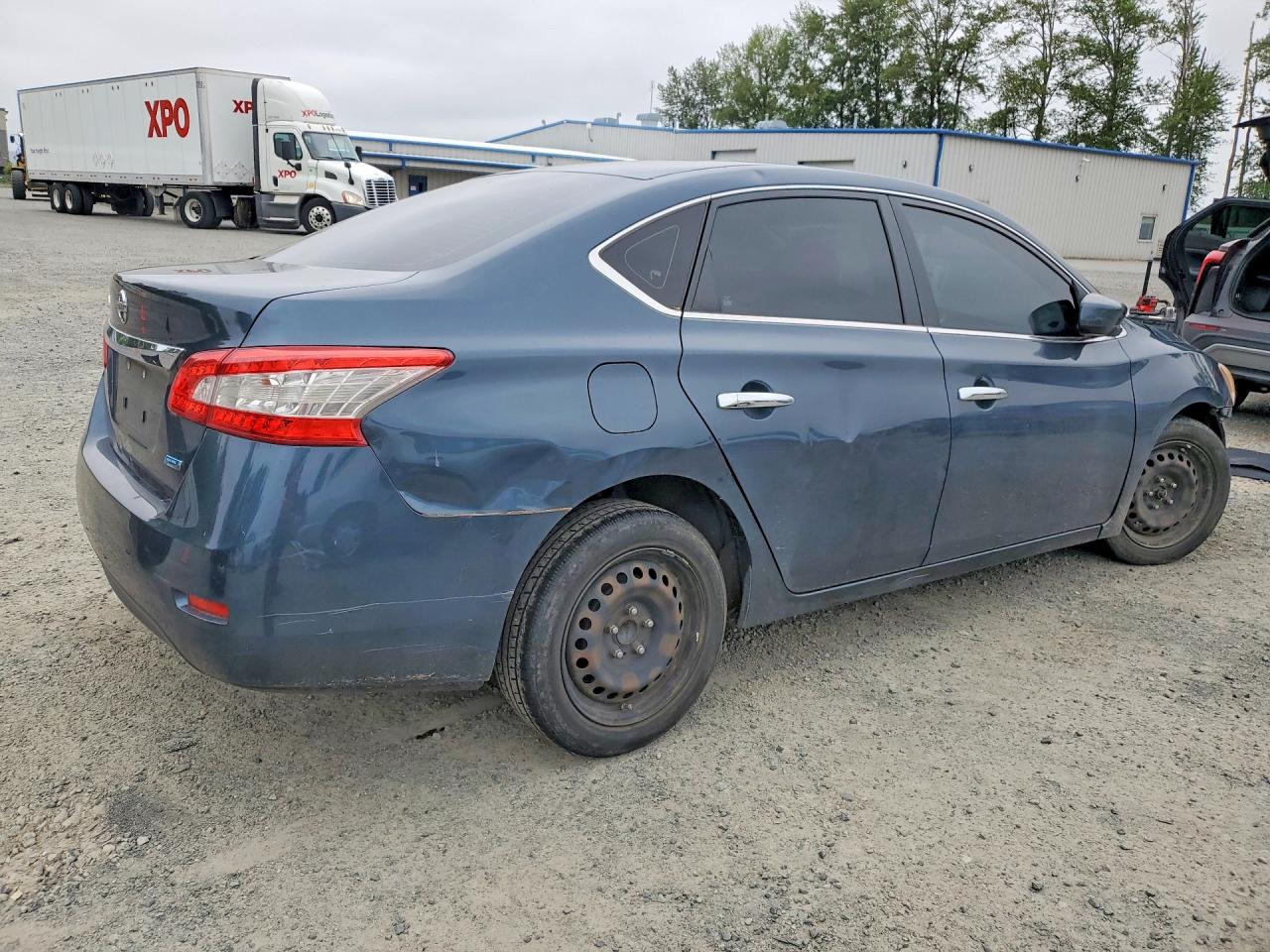 2013 Nissan Sentra S Teal vin: 3N1AB7AP0DL758855