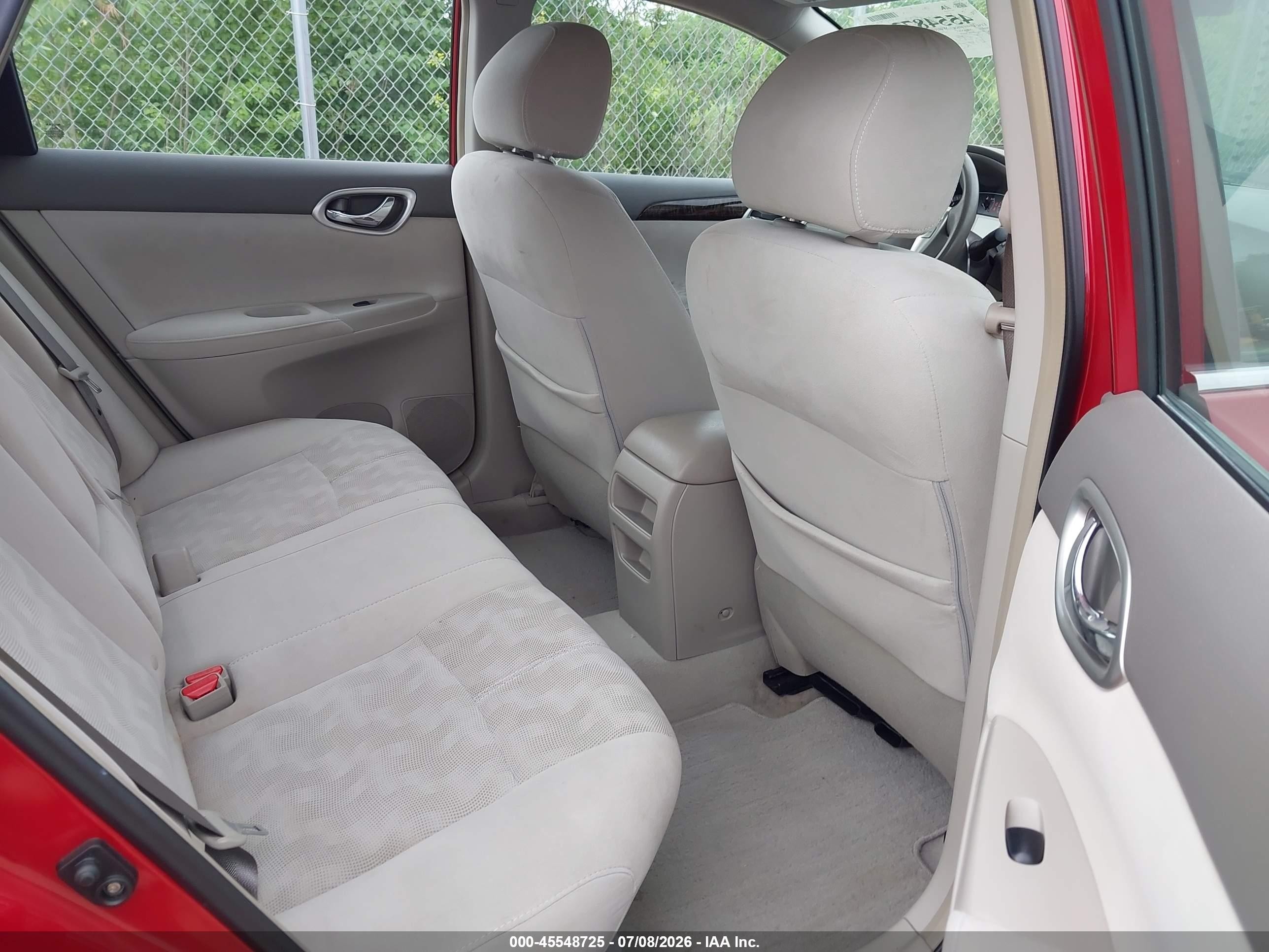 2013 Nissan Sentra Sl Red vin: 3N1AB7AP0DL762629