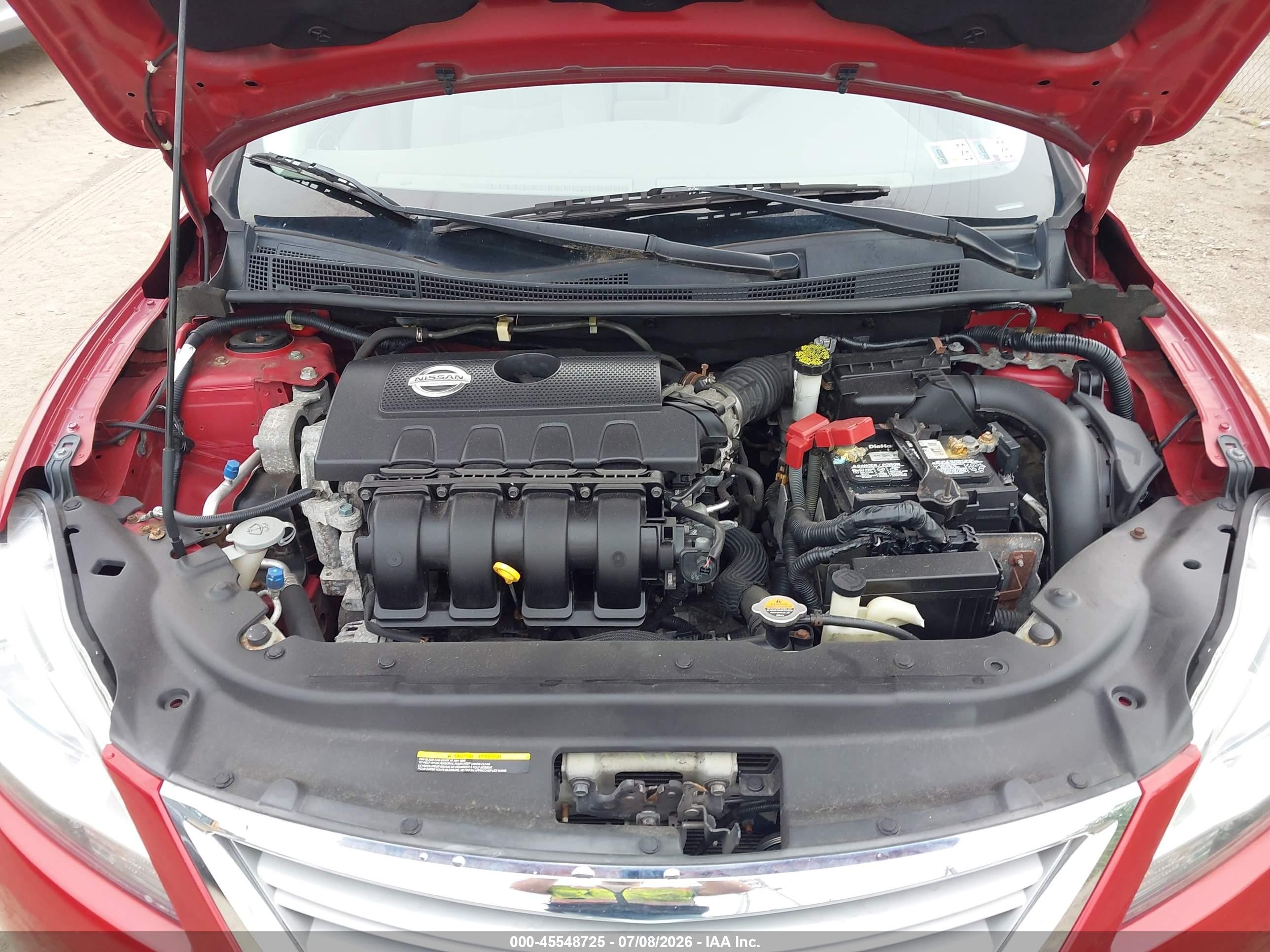 2013 Nissan Sentra Sl Red vin: 3N1AB7AP0DL762629