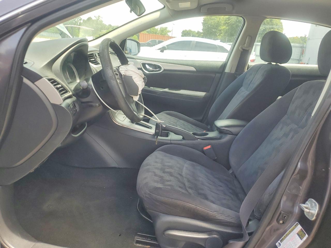 2013 Nissan Sentra S Gray vin: 3N1AB7AP0DL762730