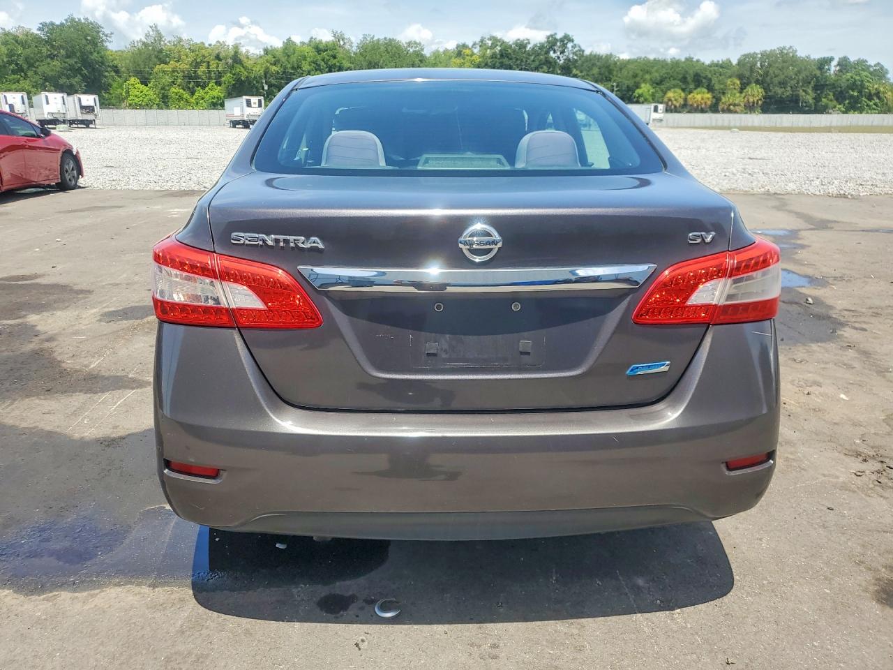 2013 Nissan Sentra S Gray vin: 3N1AB7AP0DL762730