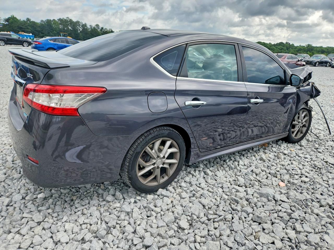 2013 Nissan Sentra S Charcoal vin: 3N1AB7AP0DL763313