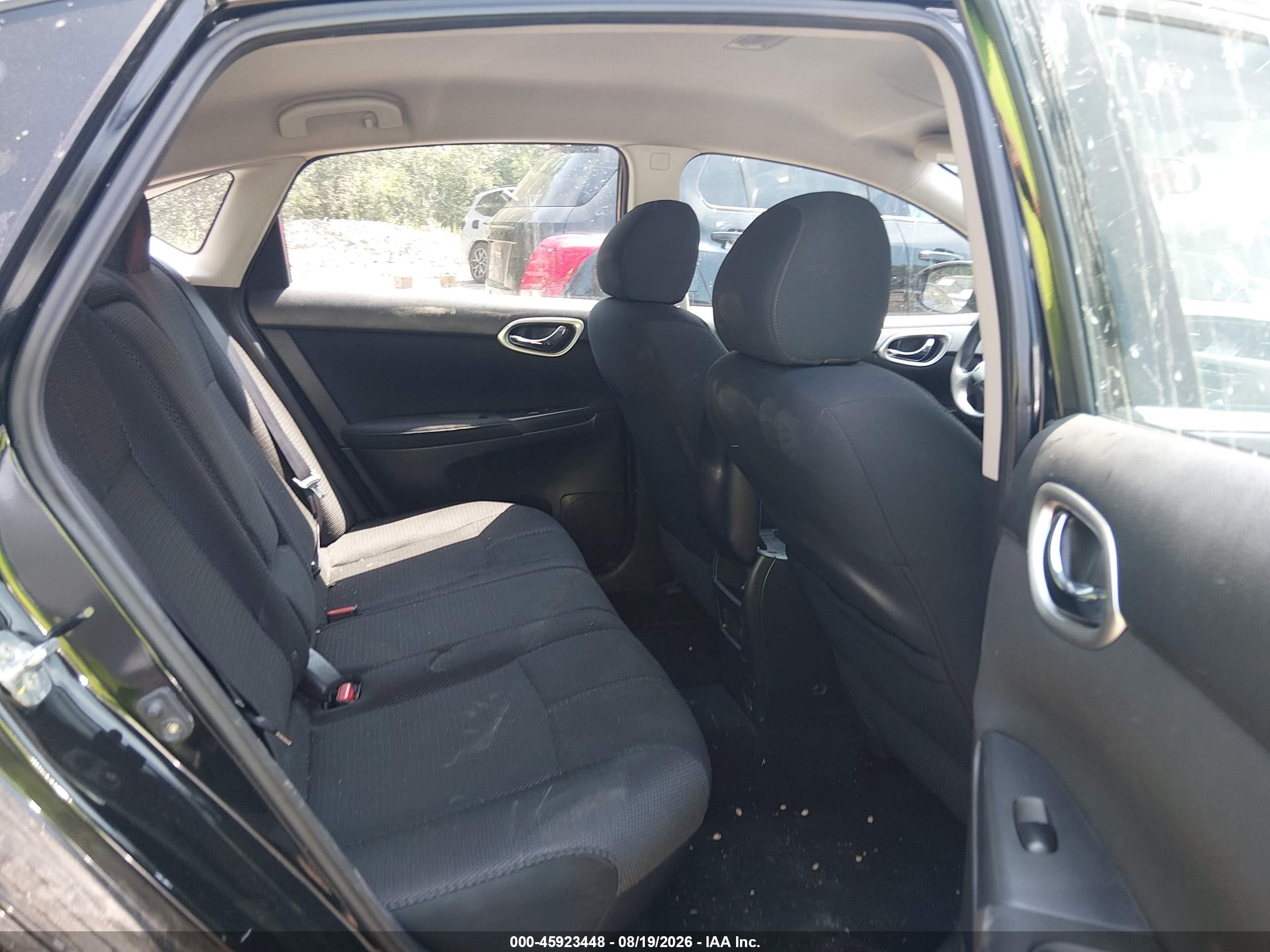 2013 Nissan Sentra S Black vin: 3N1AB7AP0DL766132