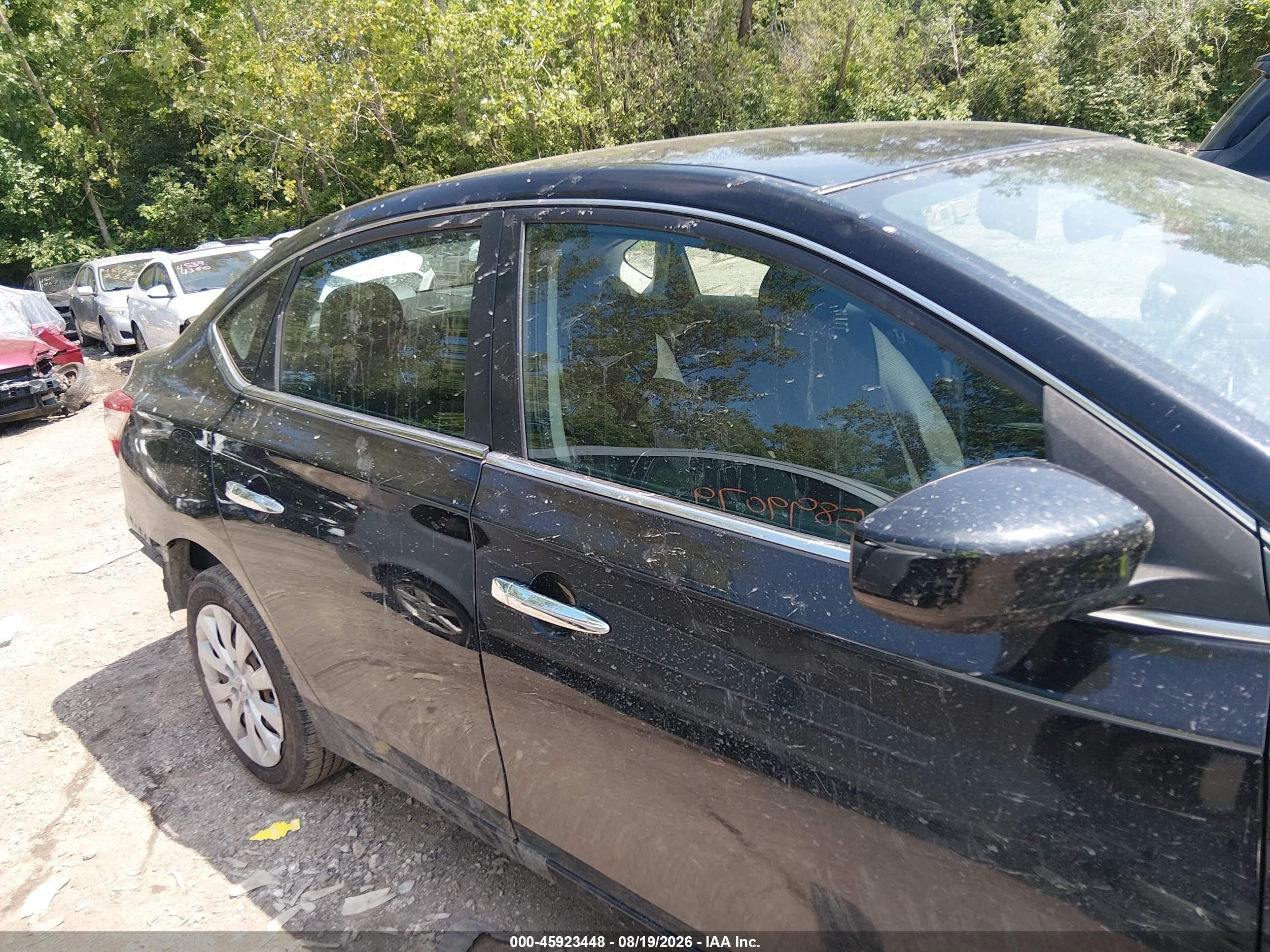 2013 Nissan Sentra S Black vin: 3N1AB7AP0DL766132