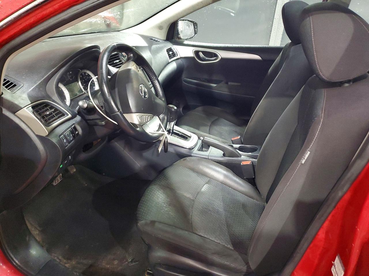 2013 Nissan Sentra S Красный vin: 3N1AB7AP0DL782931