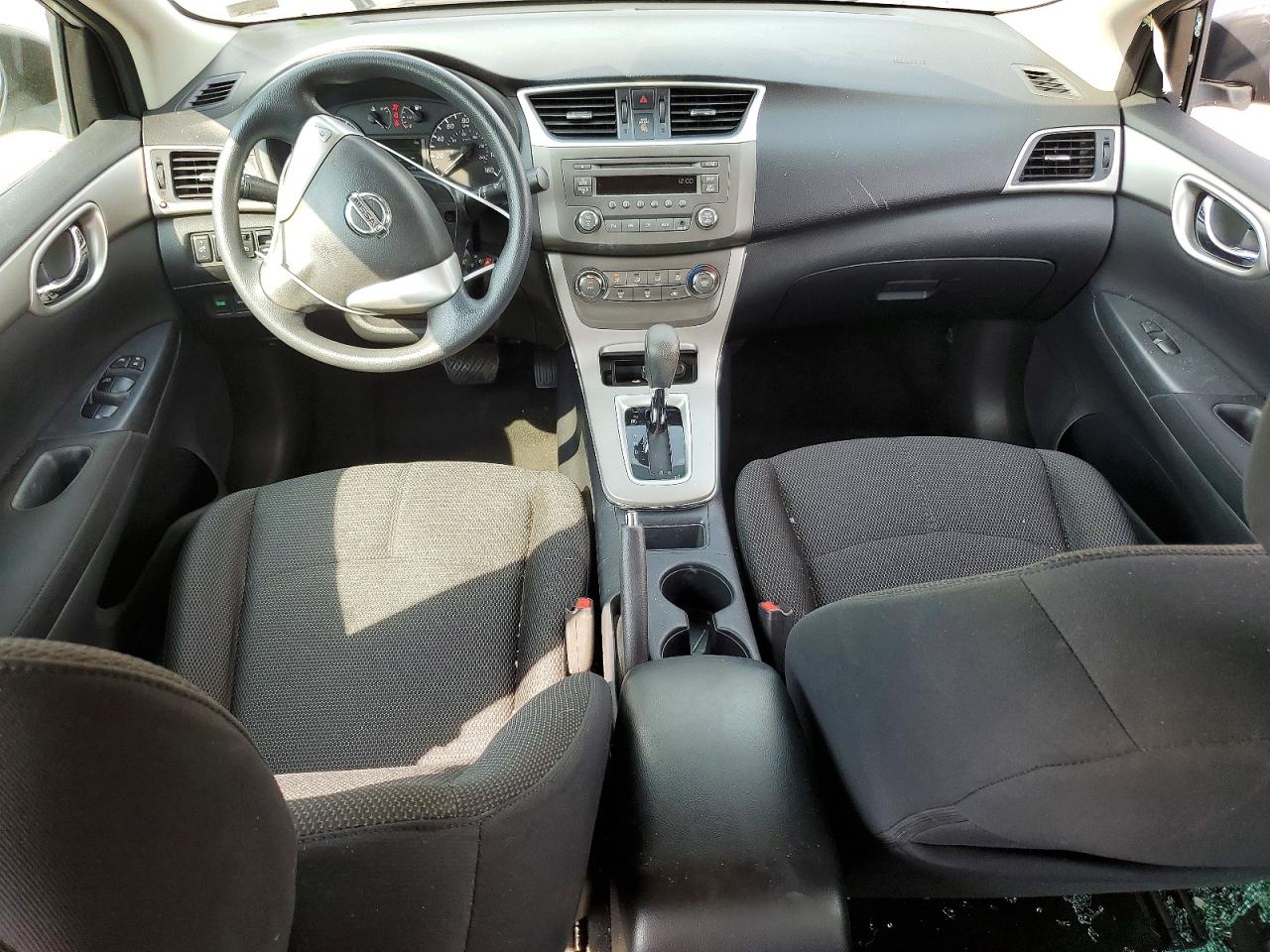 2013 Nissan Sentra S Серый vin: 3N1AB7AP0DL790561
