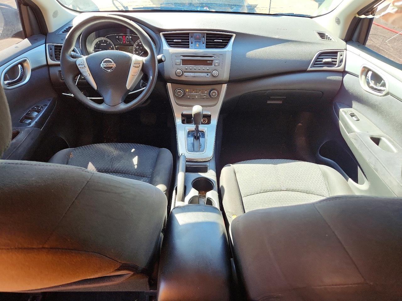 2013 Nissan Sentra S Серый vin: 3N1AB7AP0DL796845
