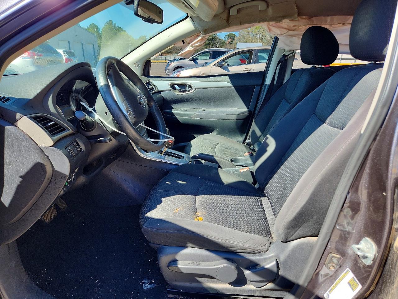 2013 Nissan Sentra S Серый vin: 3N1AB7AP0DL796845